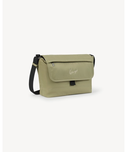 KENZO(ケンゾー)の「'KENZO Signature' メッセンジャー バッグ(メッセンジャーバッグ・メンズ・グリーン系その他・ONE SIZE)」の1枚目の写真