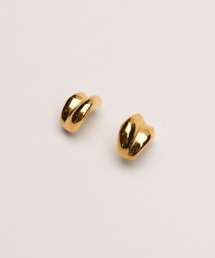 【金属アレルギー対応】ニュアンス メタル ポイント ピアス / ステンレス