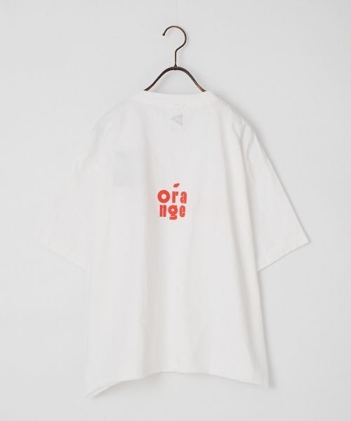 FUNG（ファング）の「[FUNG/ファング] C.ORANGE カットオフ プリントTシャツ（Tシャツ/カットソー・レディース・ネイビー/ホワイト・M）」の17枚目の写真