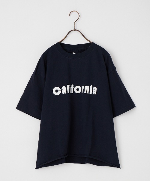 FUNG（ファング）の「[FUNG/ファング] C.ORANGE カットオフ プリントTシャツ（Tシャツ/カットソー・レディース・ネイビー/ホワイト・M）」の14枚目の写真