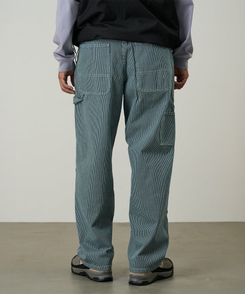 Kinetics（キネティクス）の「Gramicci OVERDYED HICKORY WORK PANT（グラミチ オーバーダイヒッコリーワークパンツ）（チノパンツ・メンズ・ネイビー・MEDIUM/LARGE/X-LARGE/XX-LARGE）」の3枚目の写真