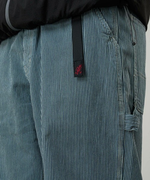 Kinetics（キネティクス）の「Gramicci OVERDYED HICKORY WORK PANT（グラミチ オーバーダイヒッコリーワークパンツ）（チノパンツ・メンズ・ネイビー・MEDIUM/LARGE/X-LARGE/XX-LARGE）」の4枚目の写真