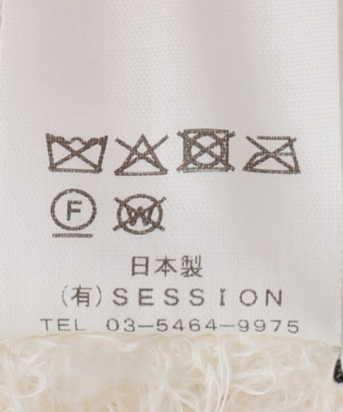 SAYAKADAVIS（サヤカディヴィス）の「SAYAKA DAVIS LINEN FUR TANK WKT110-LF：カットソー（シャツ/ブラウス・レディース・ホワイト・X-SMALL）」の12枚目の写真