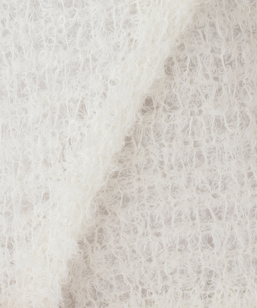 SAYAKADAVIS（サヤカディヴィス）の「SAYAKA DAVIS LINEN FUR TANK WKT110-LF：カットソー（シャツ/ブラウス・レディース・ホワイト・X-SMALL）」の13枚目の写真