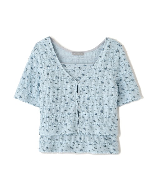 JILL by JILL STUART（ジルバイジルスチュアート）の「フリルカットソーアンサンブル（Tシャツ/カットソー・レディース・ブルー系その他/ホワイト系その他/ホワイト・FREE）」の20枚目の写真