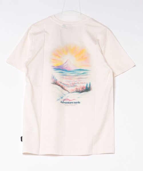 PICTURE ORGANIC CLOTHING(ピクチャーオーガニッククロージング)の「【PICTURE/ピクチャー】D&S NISEKO TEE ニセコ バックプリント オーガニックコットン100% Tシャツ(Tシャツ/カットソー・メンズ・ホワイト系その他・LARGE/MEDIUM)」の2枚目の写真