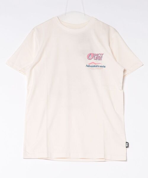PICTURE ORGANIC CLOTHING(ピクチャーオーガニッククロージング)の「【PICTURE/ピクチャー】D&S NISEKO TEE ニセコ バックプリント オーガニックコットン100% Tシャツ(Tシャツ/カットソー・メンズ・ホワイト系その他・LARGE/MEDIUM)」の3枚目の写真