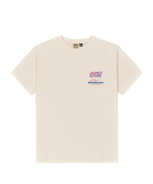 PICTURE ORGANIC CLOTHING(ピクチャーオーガニッククロージング)の「【PICTURE/ピクチャー】D&S NISEKO TEE ニセコ バックプリント オーガニックコットン100% Tシャツ(Tシャツ/カットソー・メンズ・ホワイト系その他・LARGE/MEDIUM)」の4枚目の写真