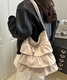 Mignonjour/ティアードフリルトートバッグ M2932