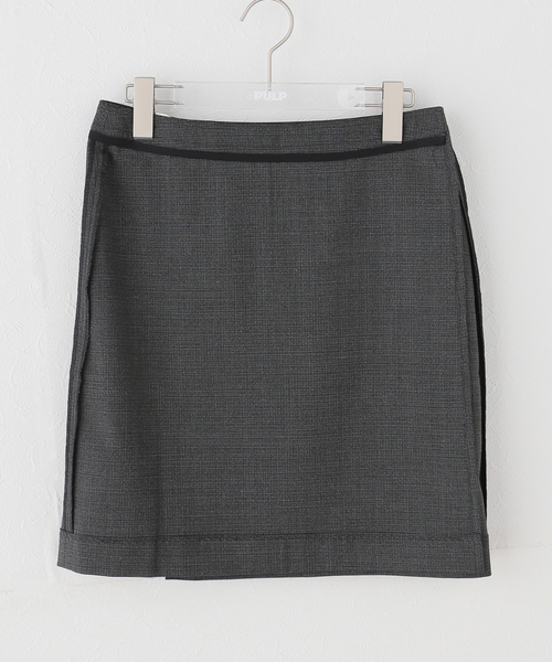 KERNEMILK(カーネミルク)の「KERNEMILK/カーネミルク Alia Skirt(スカート・レディース・チャコールグレー・36/38)」の8枚目の写真