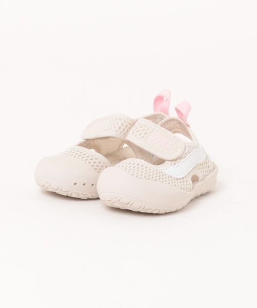 VANS(バンズ)の「VANS ヴァンズ 12-16 RAY AQUA レイアクア V7039 TDL BEIGE/PINK(サンダル・キッズ・ベージュ・13/14/15 /16/12)」の1枚目の写真