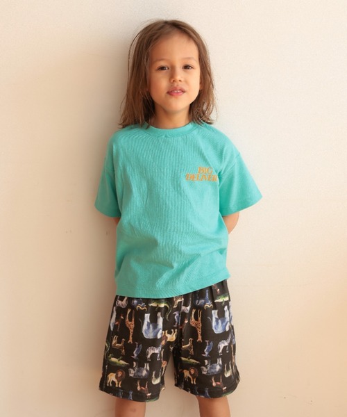 Ocean&Ground(オーシャン&グラウンド)の「BIG DELIVERYT T【Online Exclusive】(Tシャツ/カットソー・キッズ・レッド/ブラック/ミント/オレンジ/イエロー/グリーン/ホワイト・90/100/110/120/130/140/80)」の9枚目の写真