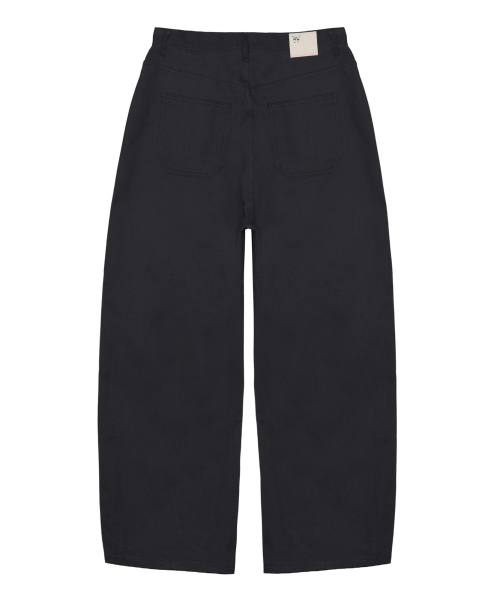 NICK&NICOLE(ニックアンドニコール)の「BUTTERFLY WIDE COTTON PANTS_DARK PURPLE(その他パンツ・メンズ・その他・SMALL/MEDIUM/LARGE)」の5枚目の写真