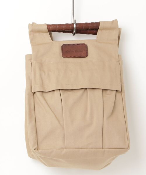 BrownBrown(ブラウンブラウン)の「【BrownBrown】ブラウンブラウン/ ハンドルカゴバック(ハンドバッグ・メンズ・グリーン/ベージュ・FREE)」の2枚目の写真
