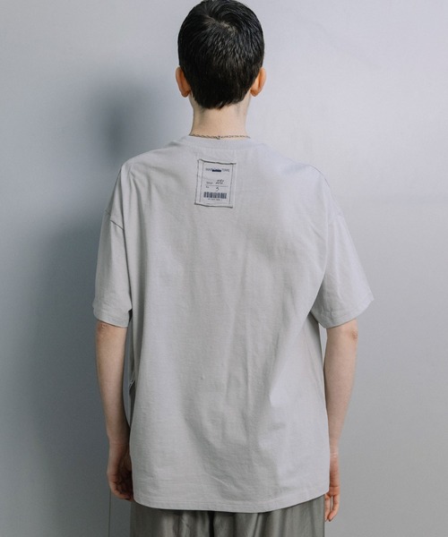 MARECHAL TERRE(マルシャルテル)の「MMタグTシャツ(Tシャツ/カットソー・レディース・ブラック/チャコールグレー/オフホワイト/パープル/ライトグレー・MEDIUM)」の18枚目の写真