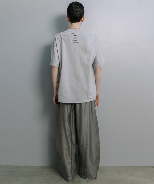 MARECHAL TERRE(マルシャルテル)の「MMタグTシャツ(Tシャツ/カットソー・レディース・ブラック/チャコールグレー/オフホワイト/パープル/ライトグレー・MEDIUM)」の17枚目の写真
