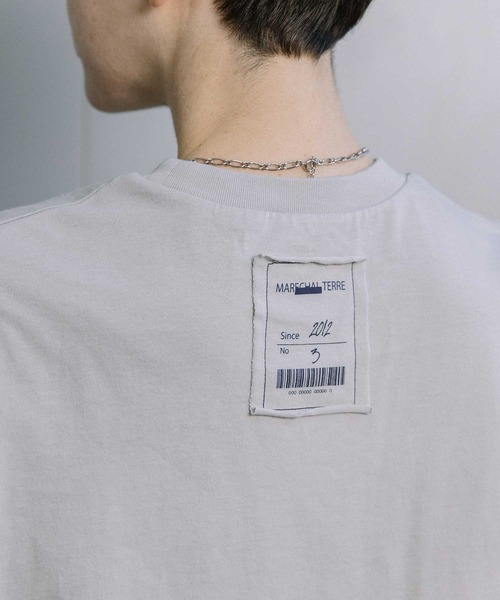 MARECHAL TERRE(マルシャルテル)の「MMタグTシャツ(Tシャツ/カットソー・レディース・ブラック/チャコールグレー/オフホワイト/パープル/ライトグレー・MEDIUM)」の14枚目の写真