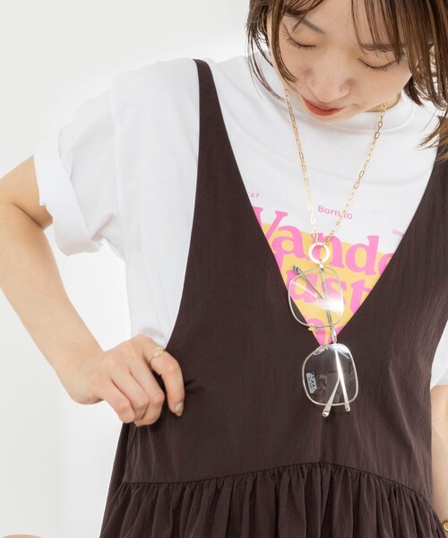 Rie Miller(リエミラー)の「Wander lustウォッシャブルワイドシルエットプリントTシャツ(Tシャツ/カットソー・レディース・グレー系その他/ベージュ系その他/ホワイト系その他3/ホワイト系その他2・FREE)」の13枚目の写真