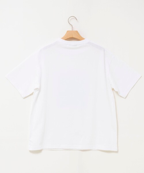 Rie Miller(リエミラー)の「Wander lustウォッシャブルワイドシルエットプリントTシャツ(Tシャツ/カットソー・レディース・グレー系その他/ベージュ系その他/ホワイト系その他3/ホワイト系その他2・FREE)」の8枚目の写真