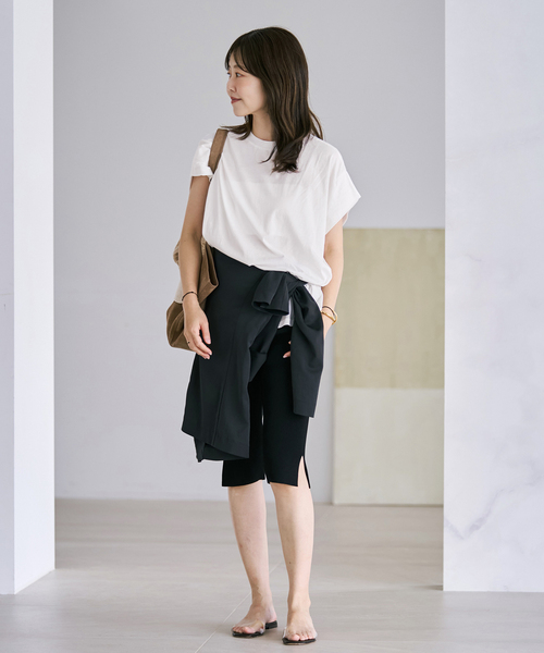 plage(プラージュ)の「JOHNBULL / ジョンブル 別注 ノースリーブ TEE(Tシャツ/カットソー・レディース・ブラウン系その他/ホワイト/ナチュラル/スカイブルー・FREE)」の13枚目の写真