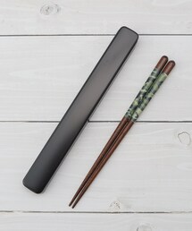 one'sterrace（ワンズテラス）の「ワイルドサファリ 箸・箸箱セット（カトラリー）」