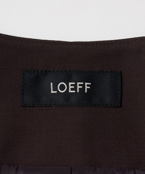 LOEFF(ロエフ)の「<LOEFF>トロピカルウール ベスト(ベスト・レディース・ブラウン系/ワイン・FREE)」の9枚目の写真