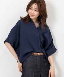 MAISONCOMFY （メゾンコンフィ）の「【スキッパーブラウス】ヒップまでしっかり隠れるオーバーサイズ（シャツ/ブラウス）」