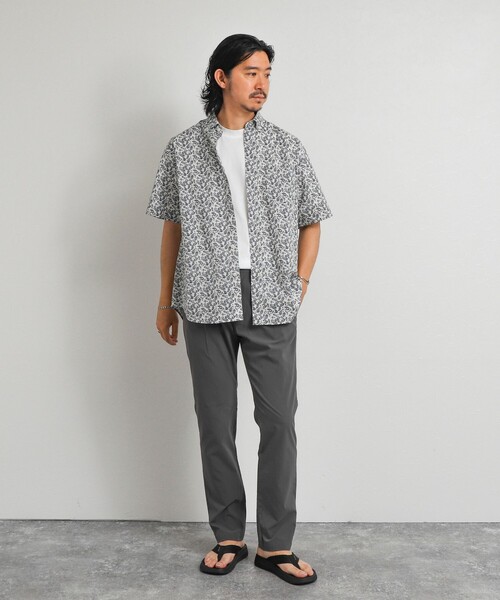 NOLLEY’S(ノーリーズ)の「総柄プリント ボタンダウン半袖シャツ リラックスシルエット 26SS(シャツ/ブラウス・メンズ・オレンジ系その他/ホワイト系その他/グリーン系その他・S/XL/L/M)」の12枚目の写真