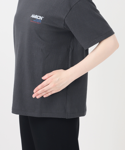AMERICANA（アメリカーナ）の「【AMERICANA/アメリカーナ】AMRCN TEE（Tシャツ/カットソー・レディース・ブラック系その他・FREE）」の14枚目の写真