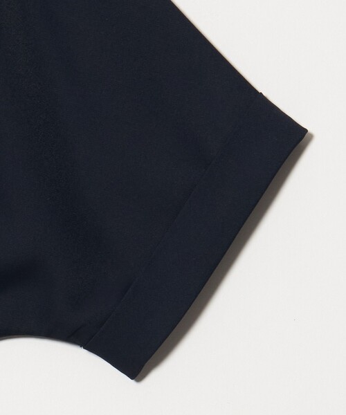 A DAY IN THE LIFE UNITED ARROWS(アデイインザライフユナイテッドアローズ)の「フロントバイカラー ドルマンブラウス <A DAY IN THE LIFE>(シャツ/ブラウス・レディース・ライトグレー/オフホワイト/ネイビー・FREE)」の11枚目の写真