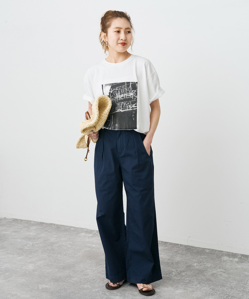 Spick & Span(スピックアンドスパン)の「《別注 / 追加2》J.J.Mercer / ジェイジェイマーサー Tシャツ(Tシャツ/カットソー・レディース・ブラック系その他/ブラウン/ホワイト・FREE)」の5枚目の写真