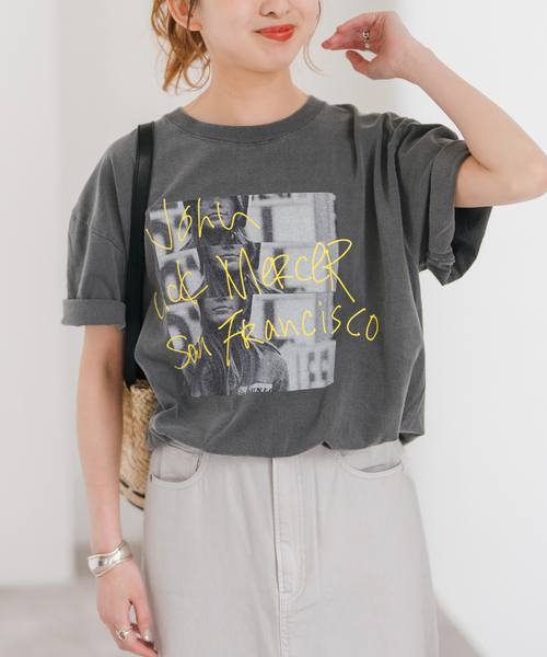 Spick & Span(スピックアンドスパン)の「《別注 / 追加2》J.J.Mercer / ジェイジェイマーサー Tシャツ(Tシャツ/カットソー・レディース・ブラック系その他/ブラウン/ホワイト・FREE)」の7枚目の写真