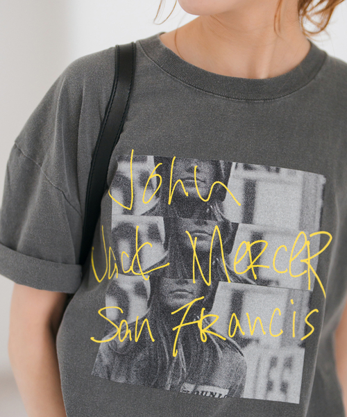 Spick & Span(スピックアンドスパン)の「《別注 / 追加2》J.J.Mercer / ジェイジェイマーサー Tシャツ(Tシャツ/カットソー・レディース・ブラック系その他/ブラウン/ホワイト・FREE)」の10枚目の写真
