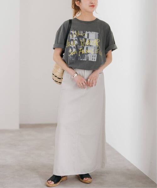 Spick & Span(スピックアンドスパン)の「《別注 / 追加2》J.J.Mercer / ジェイジェイマーサー Tシャツ(Tシャツ/カットソー・レディース・ブラック系その他/ブラウン/ホワイト・FREE)」の12枚目の写真
