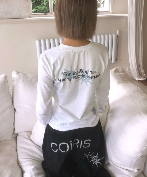 COIRIS(コイリス)の「ドレンバッグダーティロゴパラシュートコットンパンツ 男女共用 (2カラー)(その他パンツ・レディース・カーキ/ブラック・MEDIUM/LARGE)」の15枚目の写真