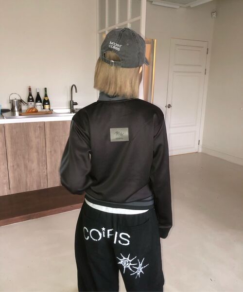 COIRIS(コイリス)の「ドレンバッグダーティロゴパラシュートコットンパンツ 男女共用 (2カラー)(その他パンツ・レディース・カーキ/ブラック・MEDIUM/LARGE)」の14枚目の写真