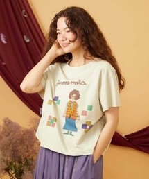 Jocomomola（ホコモモラ）の「【接触冷感】Amigo ガールプリントTシャツ（Tシャツ/カットソー）」