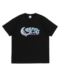 ジェジュクレセントムーンロゴ半袖Tシャツ(ブラック)