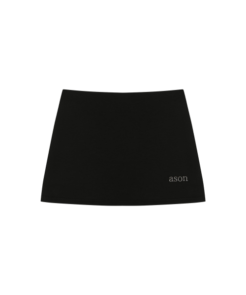 ASON(アズオン)の「DOLLY MINI SKIRT / BLACK(スカート・レディース・その他・FREE)」の2枚目の写真