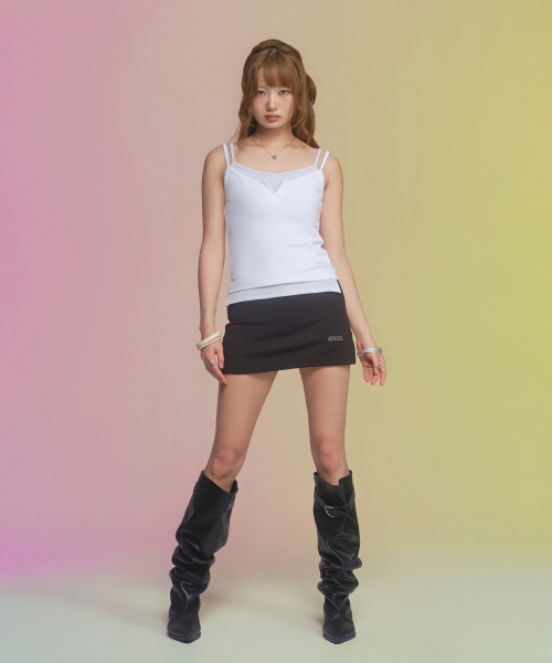 ASON(アズオン)の「DOLLY MINI SKIRT / BLACK(スカート・レディース・その他・FREE)」の8枚目の写真