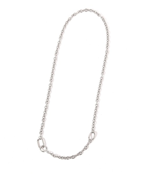 LEPSIM(レプシィム)の「ステンレスカラビナY字ネックレス 1023638(ネックレス・レディース・シルバー系その他・ONE SIZE)」の6枚目の写真