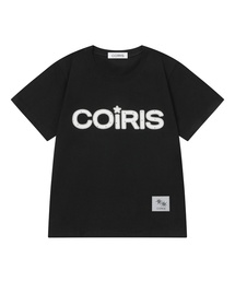 ラベオドットアップリケロゴコットン半袖Tシャツ(2カラー)