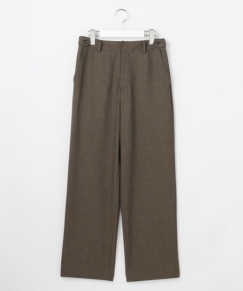 J.PRESS(ジェイプレス)の「【定番人気・セットアップ対応】T/R アルガンシルク フルレングス パンツ(その他パンツ・レディース・ネイビー系1/ダークブラウン系/ライトグレー系・T13/T15)」の12枚目の写真