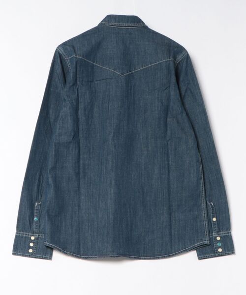 GREEN BOWL(グリーンボウル)の「グリーンボウル 【GREEN BOWL】Denim Western Shirts(シャツ/ブラウス・メンズ・インディゴブルー・L/M)」の2枚目の写真