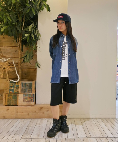 GREEN BOWL(グリーンボウル)の「グリーンボウル 【GREEN BOWL】Denim Western Shirts(シャツ/ブラウス・メンズ・インディゴブルー・L/M)」の6枚目の写真