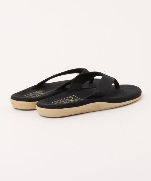 ISLAND SLIPPER（アイランドスリッパ）の「【ISLAND SLIPPER】アイランドスリッパ トングスリッパ サンダル SUEDE PTU202U ITK（サンダル・メンズ・ブラウン/ブラック・8/9）」の3枚目の写真