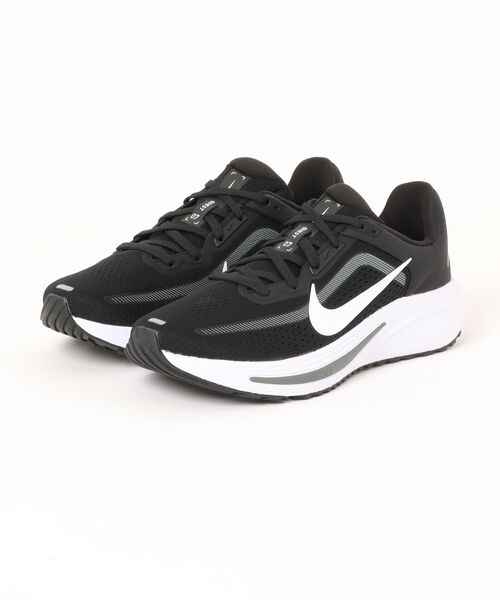 NIKE(ナイキ)の「NIKE ナイキ QUEST 7【超軽量】メンズスニーカー ランニングシューズ 厚底(クエスト7) IM6368-005 ブラック/ホワイト/アンスラサイト(スニーカー・メンズ・ブラック×ホワイト・29.0cm/27.5cm/27.0cm/28.0cm/26.5cm/26.0cm/30.0cm/25.5cm/31cm)」の1枚目の写真