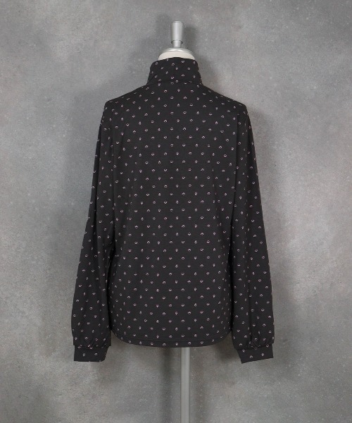 STUDIO PICONE(スタジオピッコーネ)の「ピコドット柄冷感ハイネックプルオーバー(Tシャツ/カットソー・レディース・ピンク/グレー/ベージュ・M/L/LL)」の15枚目の写真