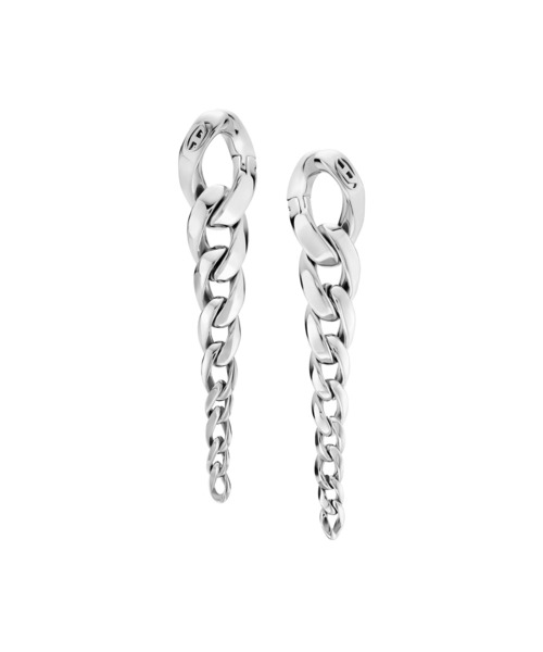 DIESEL(ディーゼル)の「ディーゼル アクセサリー ユニセックス ピアス シルバー DX1719040(ピアス(両耳用)・メンズ・シルバー・FREE)」の1枚目の写真