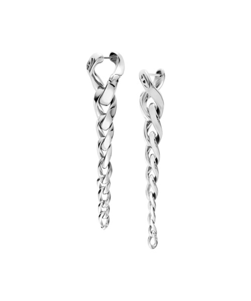 DIESEL(ディーゼル)の「ディーゼル アクセサリー ユニセックス ピアス シルバー DX1719040(ピアス(両耳用)・メンズ・シルバー・FREE)」の3枚目の写真